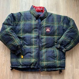 Vintage Tommy Hilfiger Reversible Puffer Jacket
